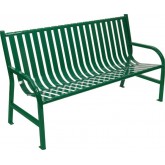 WITT Oakley Collection 5 foot Outdoor Bench - Green